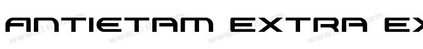 Antietam Extra Expan字体转换
